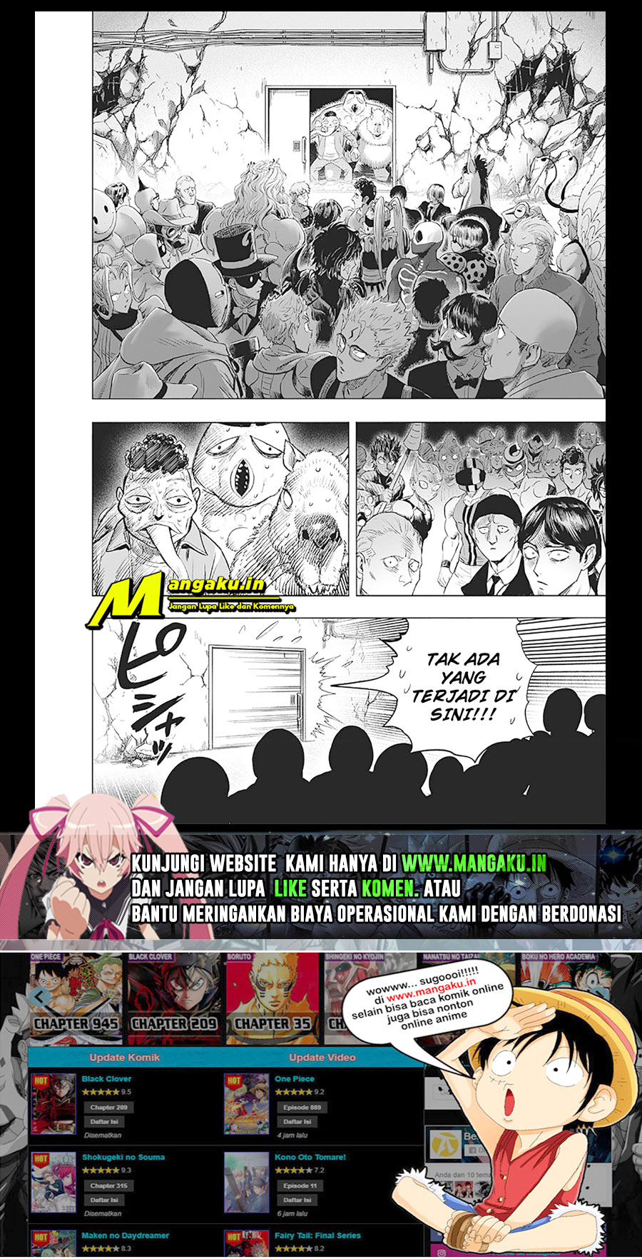 Read One Punch-Man Bahasa Indonesia (ID) Manga Online