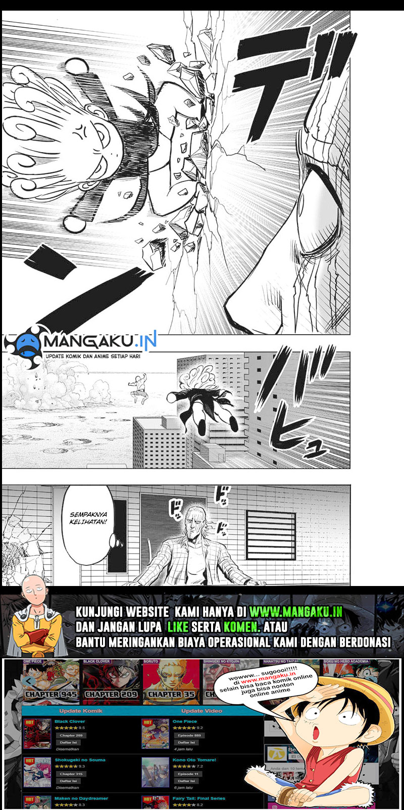 Read One Punch-Man Bahasa Indonesia (ID) Manga Online