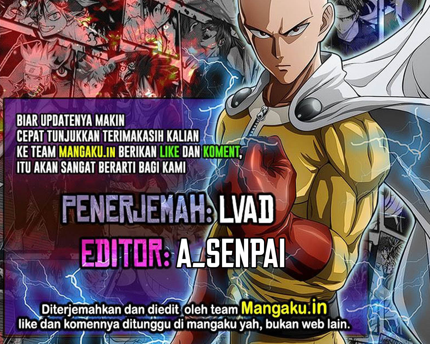 Read One Punch-Man Bahasa Indonesia (ID) Manga Online