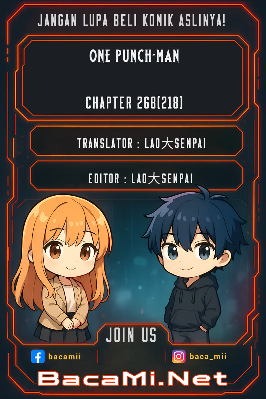 Read One Punch-Man Bahasa Indonesia (ID) Manga Online
