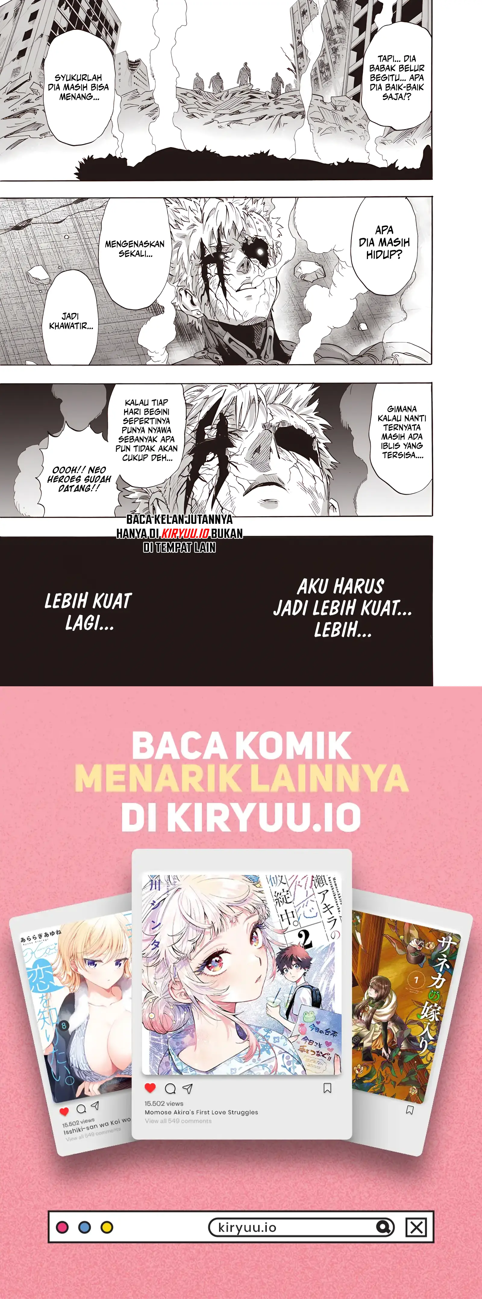 Read One Punch-Man Bahasa Indonesia (ID) Manga Online