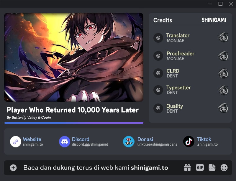 Read Player Who Returned 10,000 Years Later (ID) Manga Online