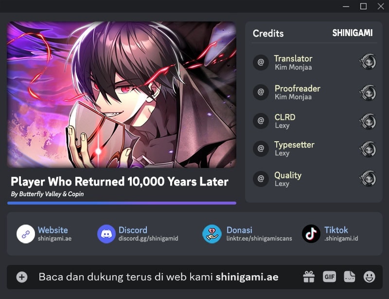 Read Player Who Returned 10,000 Years Later (ID) Manga Online