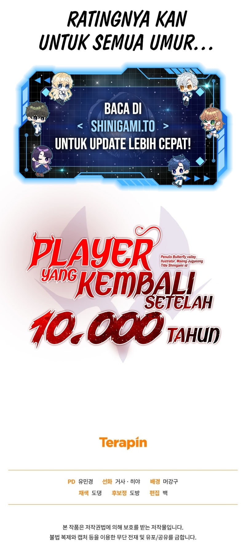 Read Player Who Returned 10,000 Years Later (ID) Manga Online