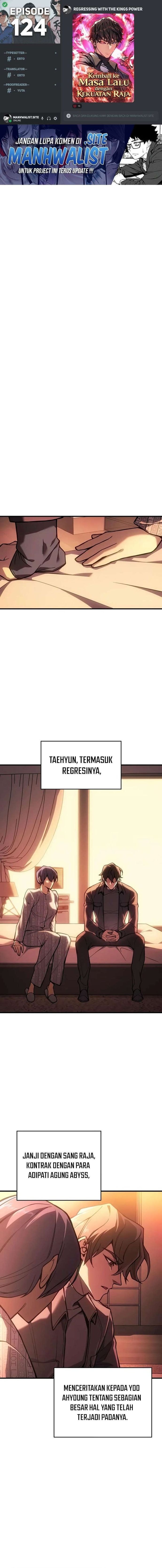 Read Regressing With The King’s Power (ID) Manga Online