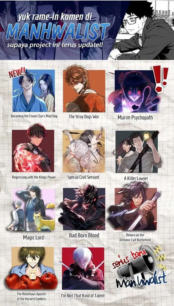 Read Regressing With The King’s Power (ID) Manga Online