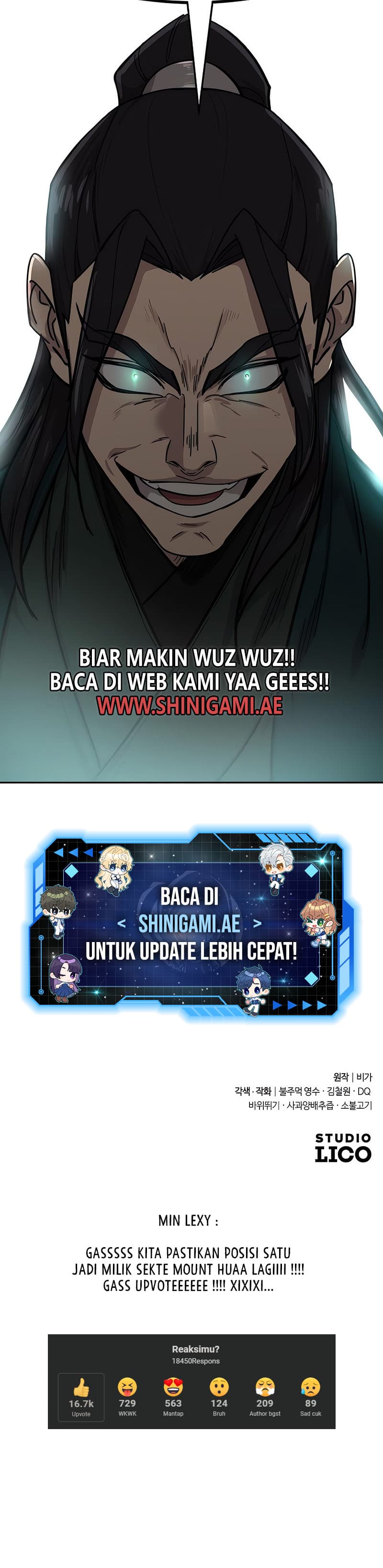 Read Return Of The Mount Hua Sect (ID) Manga Online