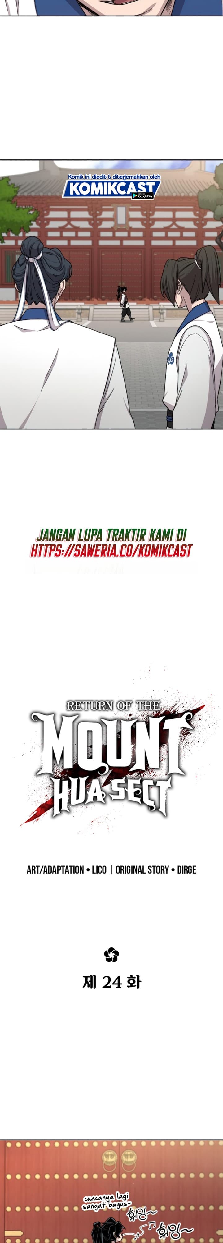 Read Return Of The Mount Hua Sect (ID) Manga Online