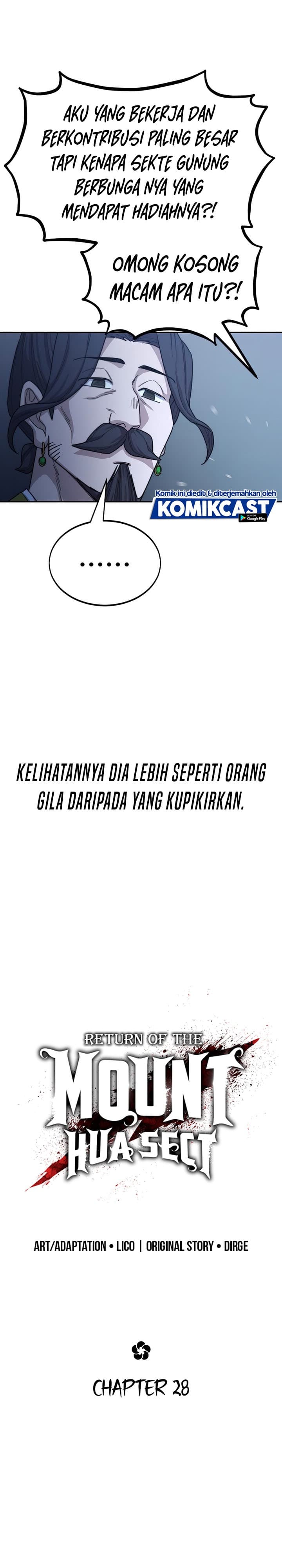 Read Return Of The Mount Hua Sect (ID) Manga Online