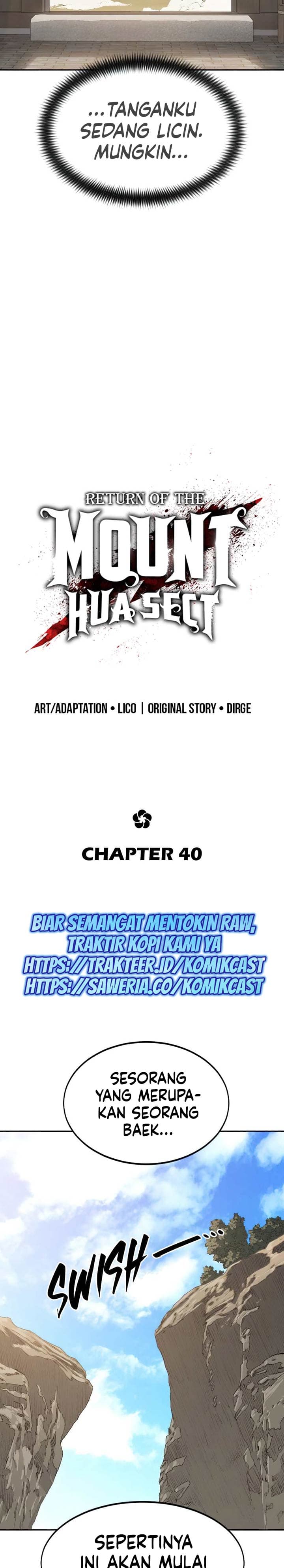 Read Return Of The Mount Hua Sect (ID) Manga Online