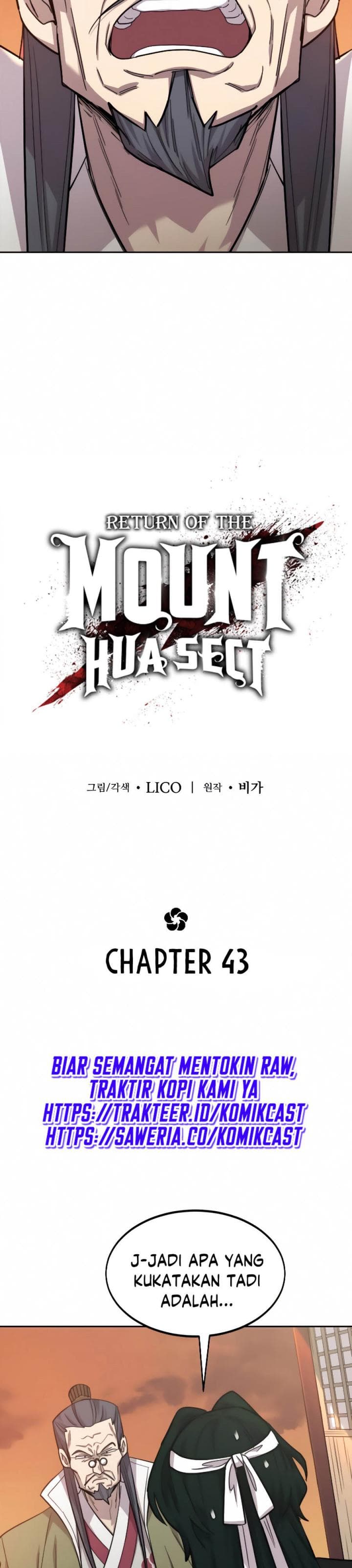 Read Return Of The Mount Hua Sect (ID) Manga Online