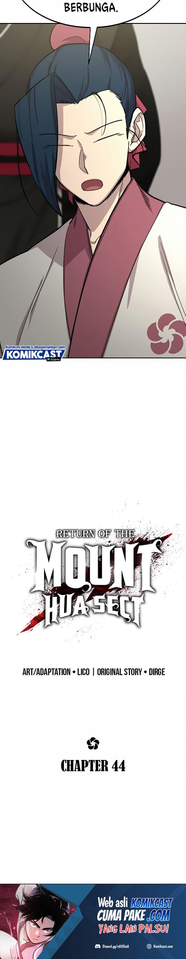 Read Return Of The Mount Hua Sect (ID) Manga Online
