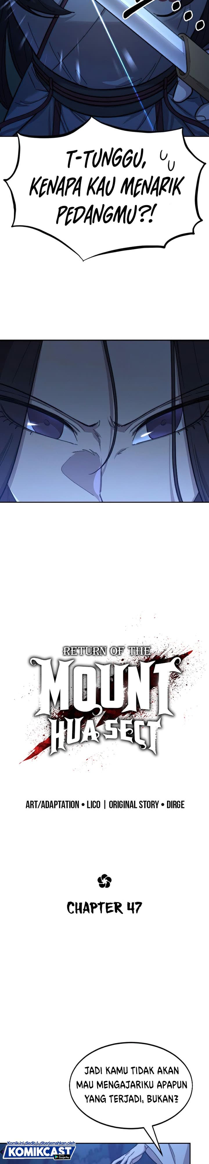 Read Return Of The Mount Hua Sect (ID) Manga Online