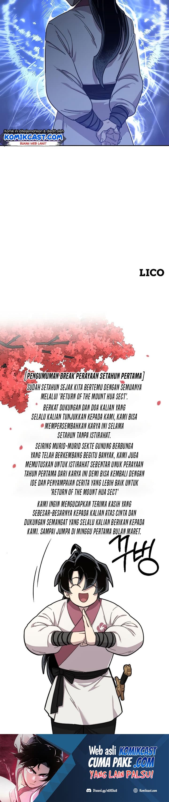 Read Return Of The Mount Hua Sect (ID) Manga Online