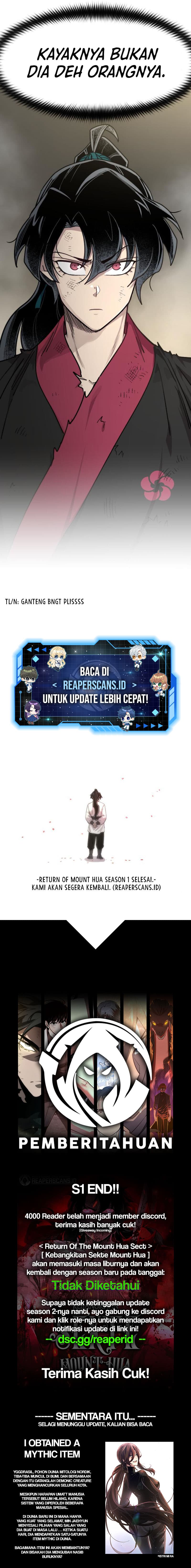 Read Return Of The Mount Hua Sect (ID) Manga Online