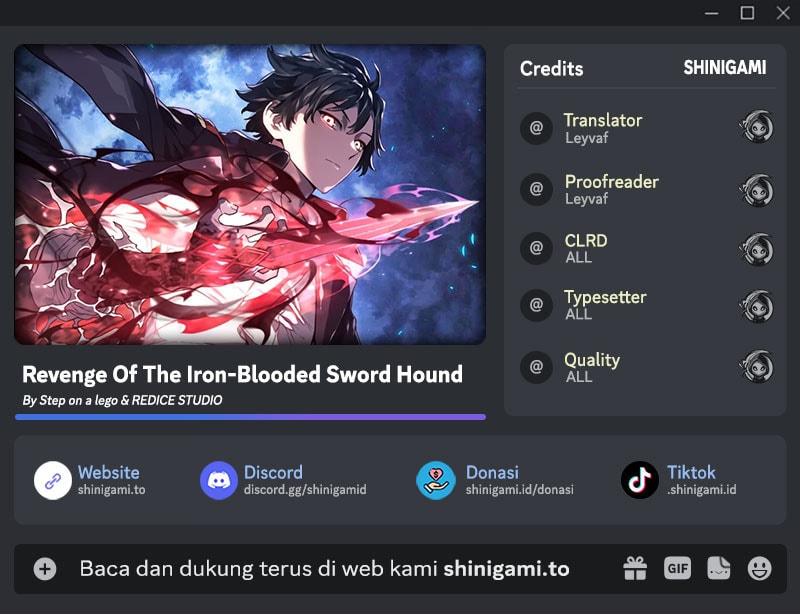 Read Revenge Of The Iron-Blooded Sword Hound (ID) Manga Online