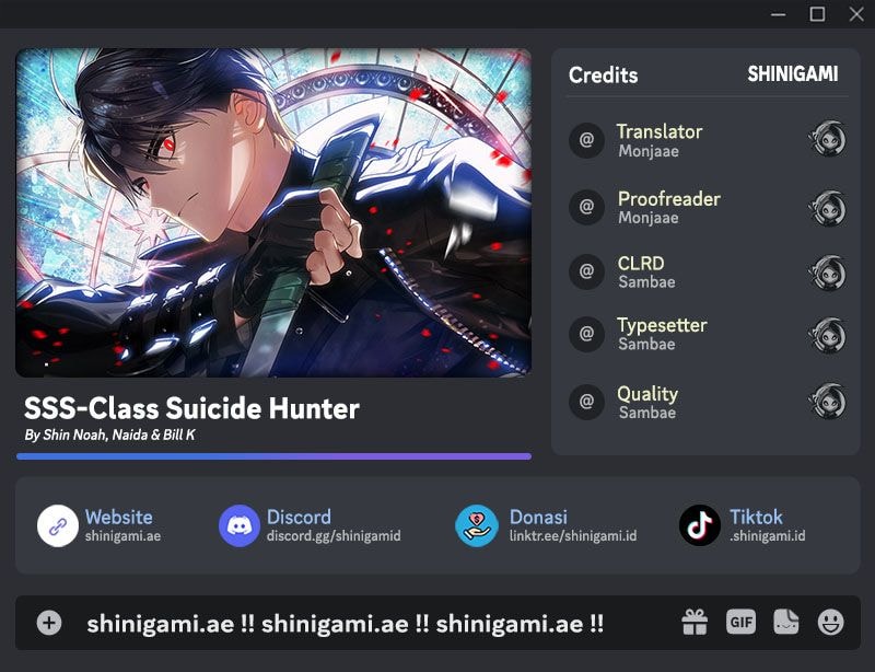 Read SSS-Class Suicide Hunter (ID) Manga Online