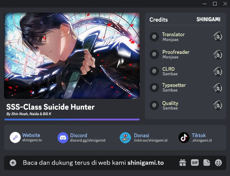 Read SSS-Class Suicide Hunter (ID) Manga Online