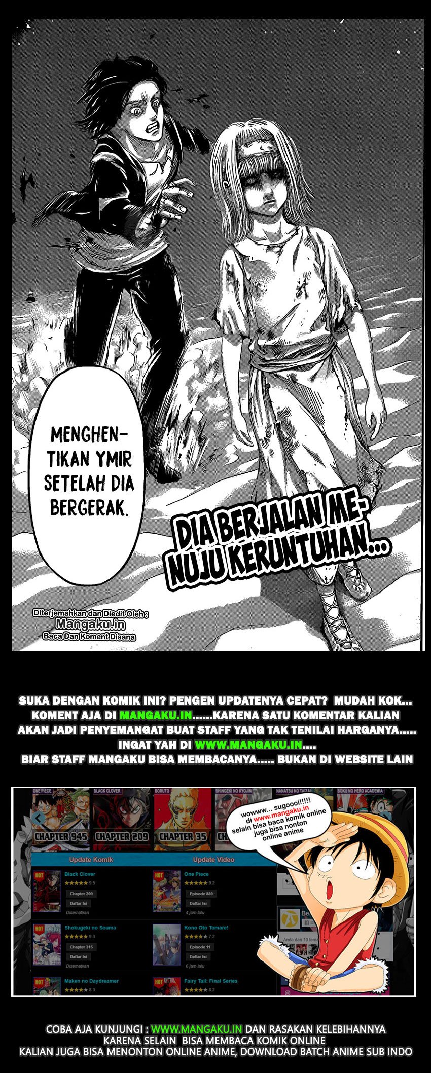 Read Shingeki no Kyojin Bahasa Indonesia (ID) Manga Online