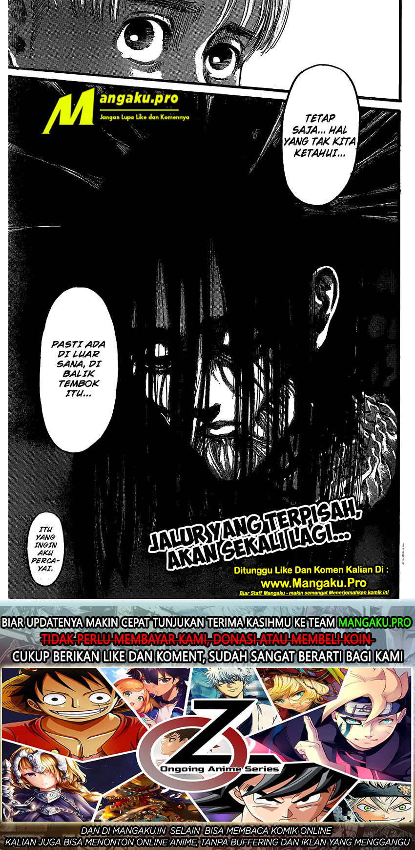Read Shingeki no Kyojin Bahasa Indonesia (ID) Manga Online