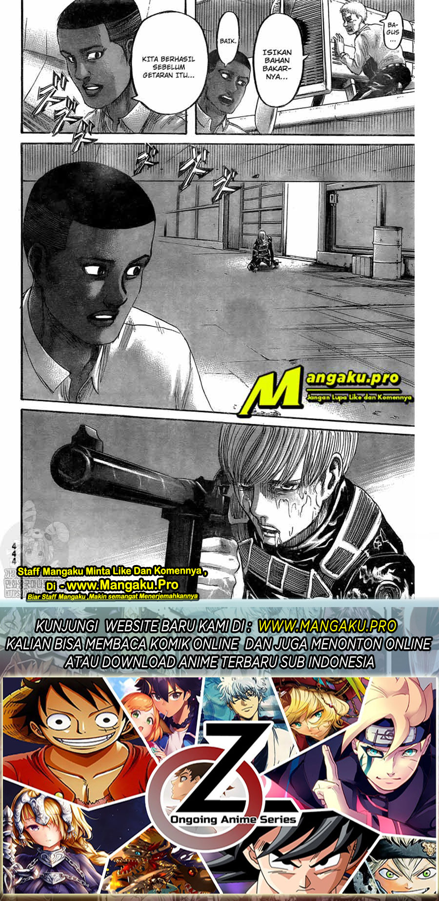 Read Shingeki no Kyojin Bahasa Indonesia (ID) Manga Online