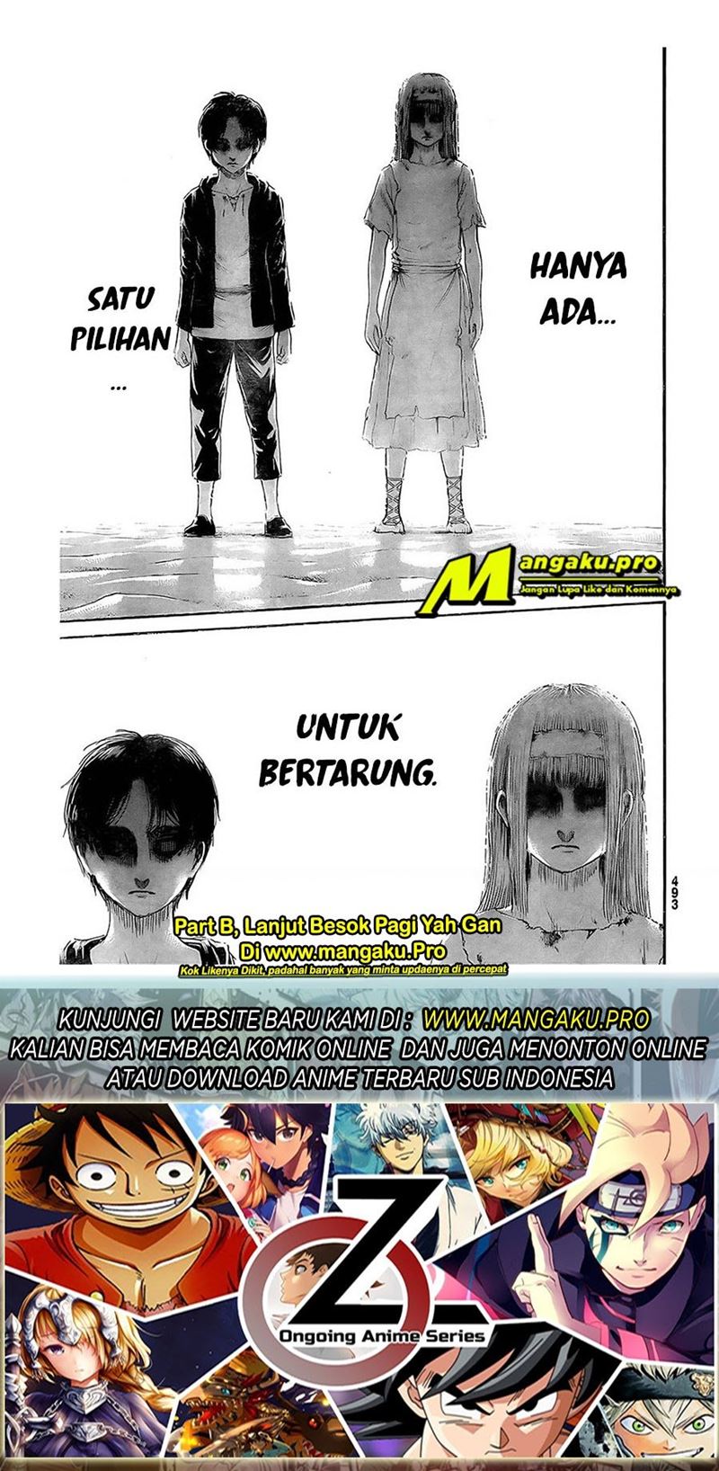 Read Shingeki no Kyojin Bahasa Indonesia (ID) Manga Online