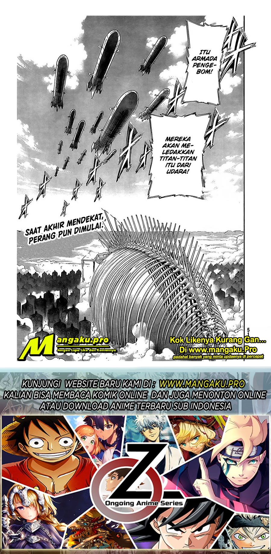 Read Shingeki no Kyojin Bahasa Indonesia (ID) Manga Online