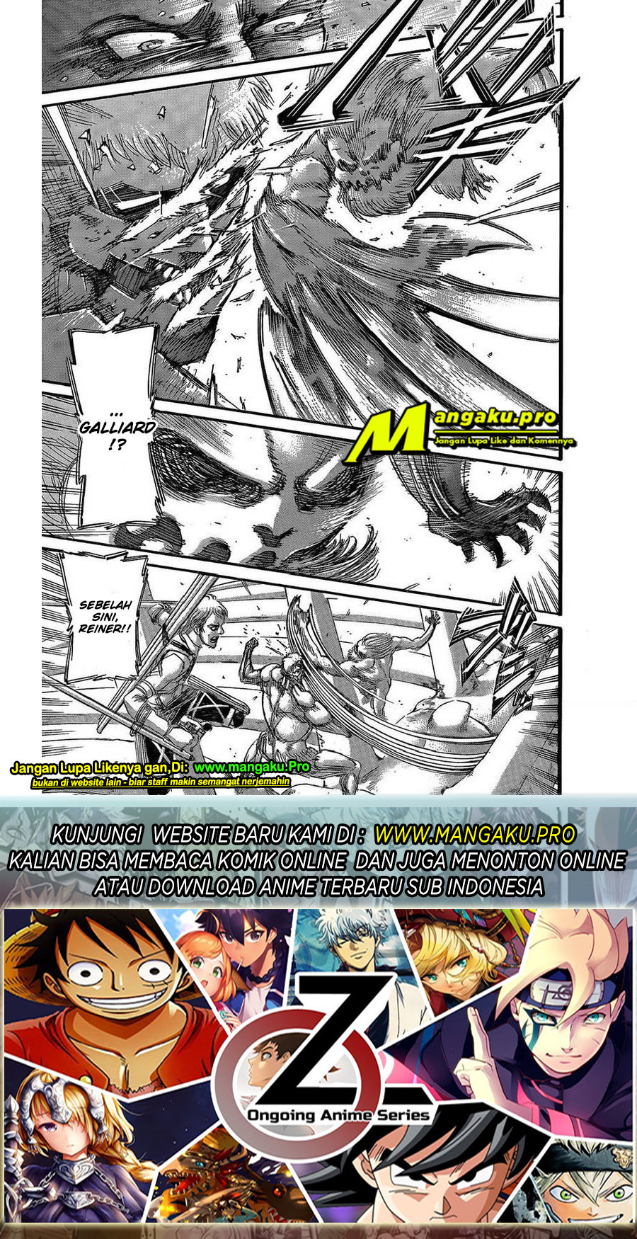 Read Shingeki no Kyojin Bahasa Indonesia (ID) Manga Online