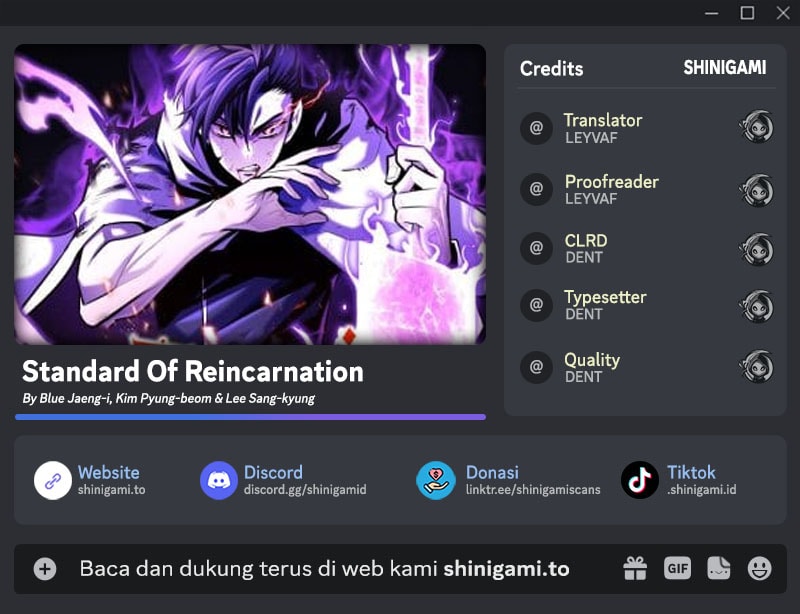 Read Standard Of Reincarnation (ID) Manga Online