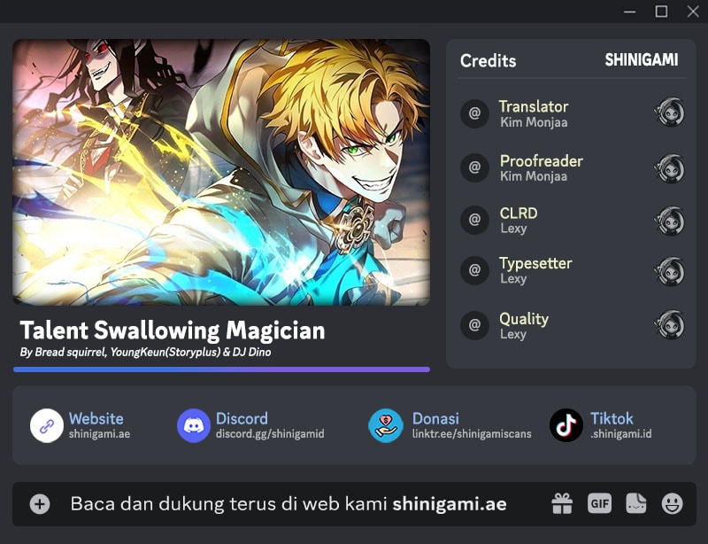 Read Talent Swallowing Magician (ID) Manga Online
