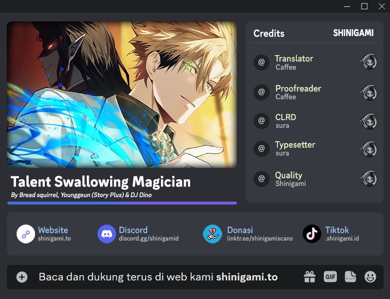 Read Talent Swallowing Magician (ID) Manga Online