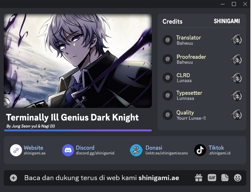 Read Terminally-Ill Genius Dark Knight (ID) Manga Online