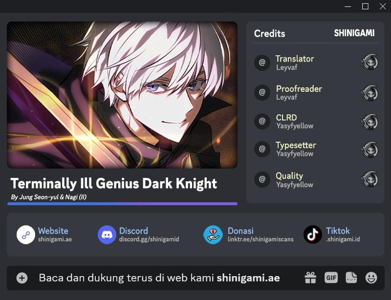 Read Terminally-Ill Genius Dark Knight (ID) Manga Online