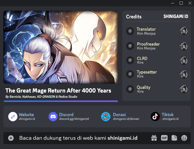 Read The Great Mage Return After 4000 Years (ID) Manga Online