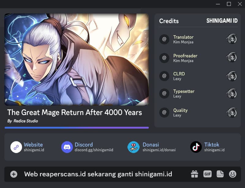 Read The Great Mage Return After 4000 Years (ID) Manga Online