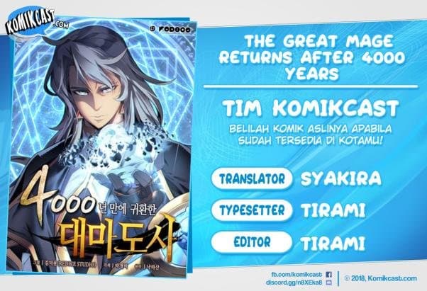 Read The Great Mage Return After 4000 Years (ID) Manga Online