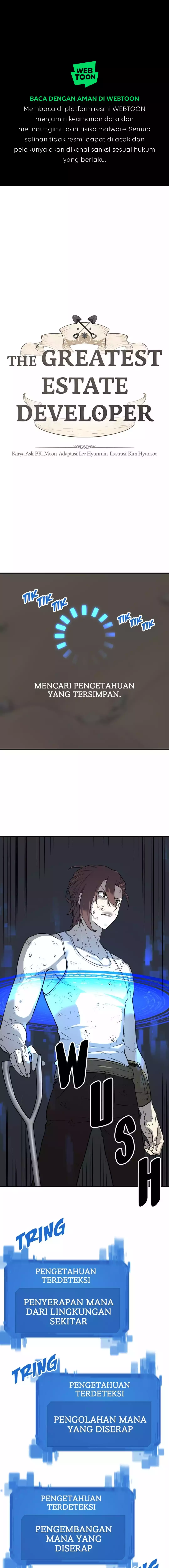 Read The Greatest Estate Developer (ID) Manga Online