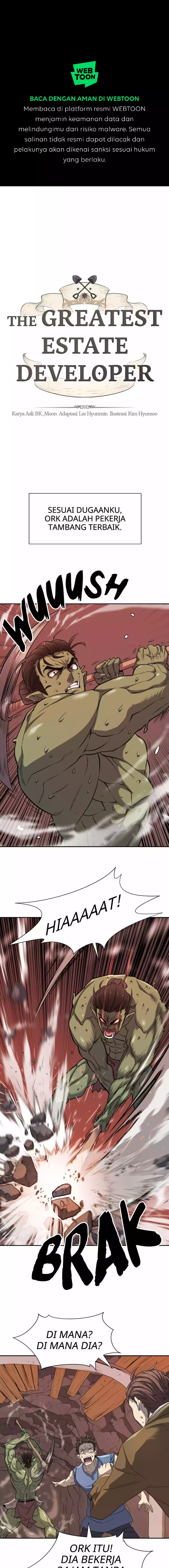 Read The Greatest Estate Developer (ID) Manga Online