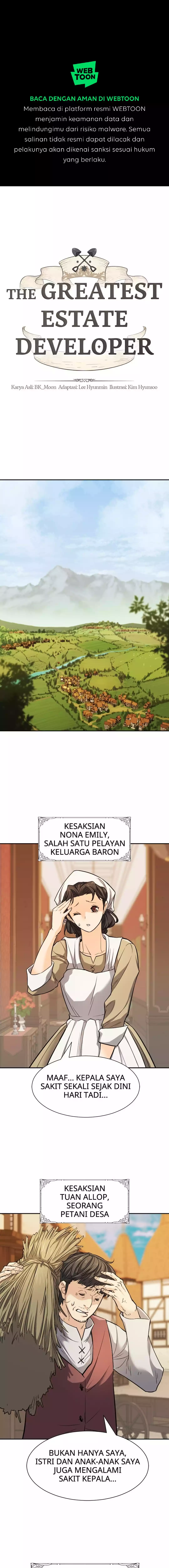Read The Greatest Estate Developer (ID) Manga Online