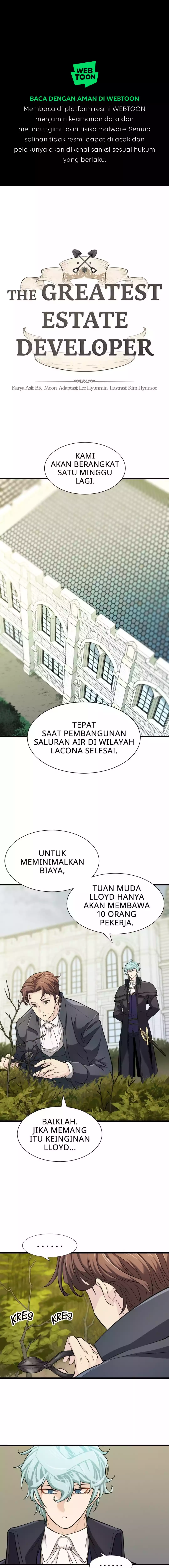 Read The Greatest Estate Developer (ID) Manga Online