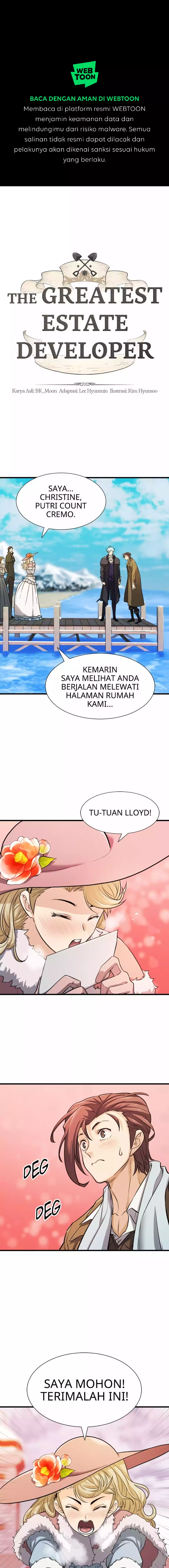 Read The Greatest Estate Developer (ID) Manga Online