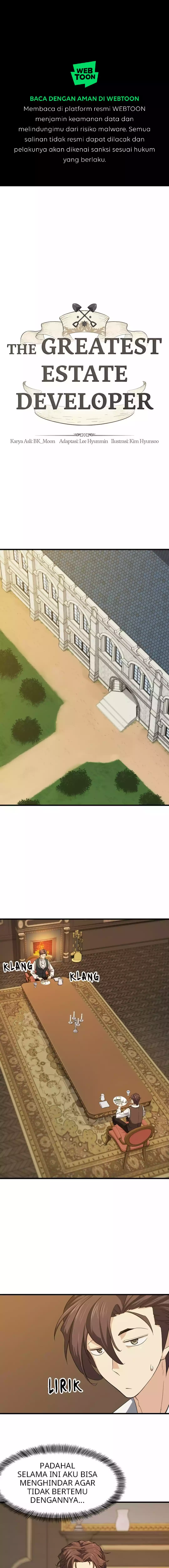 Read The Greatest Estate Developer (ID) Manga Online