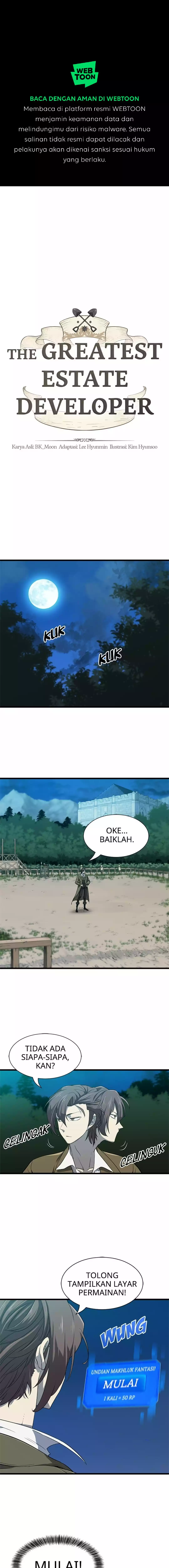 Read The Greatest Estate Developer (ID) Manga Online