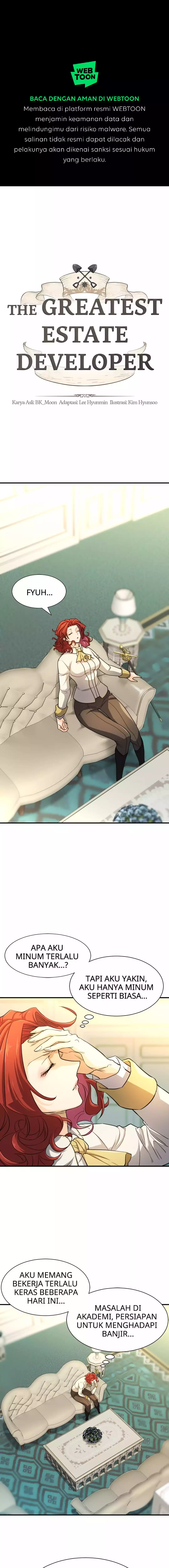 Read The Greatest Estate Developer (ID) Manga Online