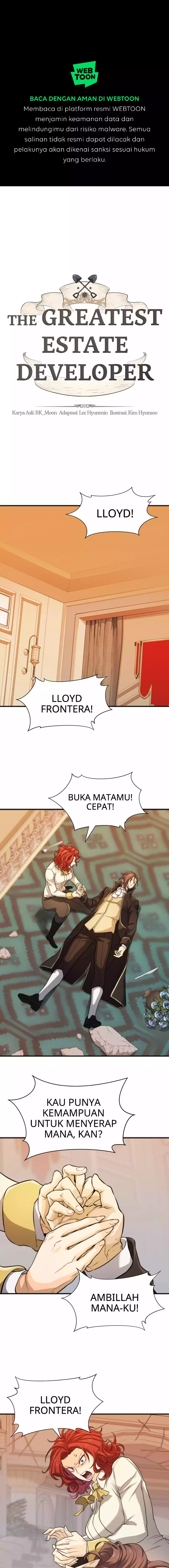 Read The Greatest Estate Developer (ID) Manga Online