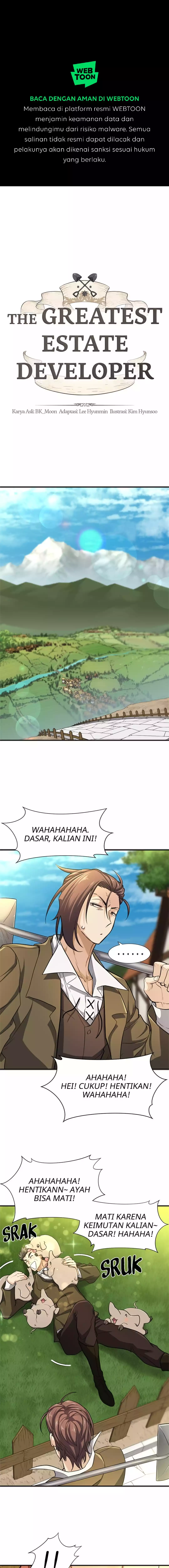 Read The Greatest Estate Developer (ID) Manga Online