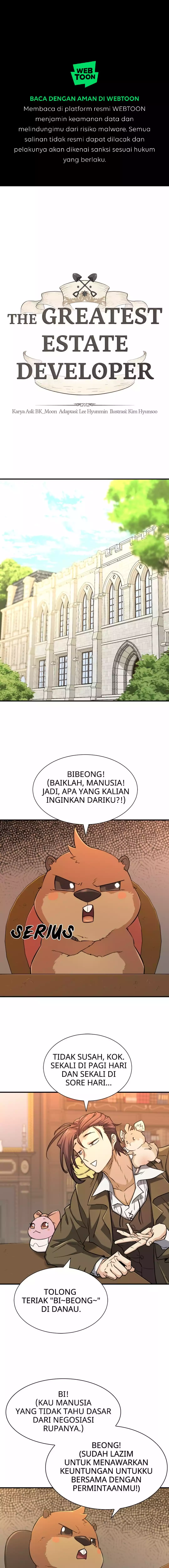 Read The Greatest Estate Developer (ID) Manga Online