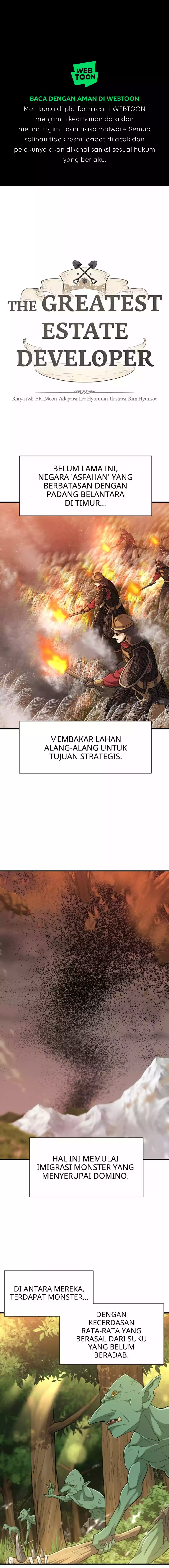 Read The Greatest Estate Developer (ID) Manga Online