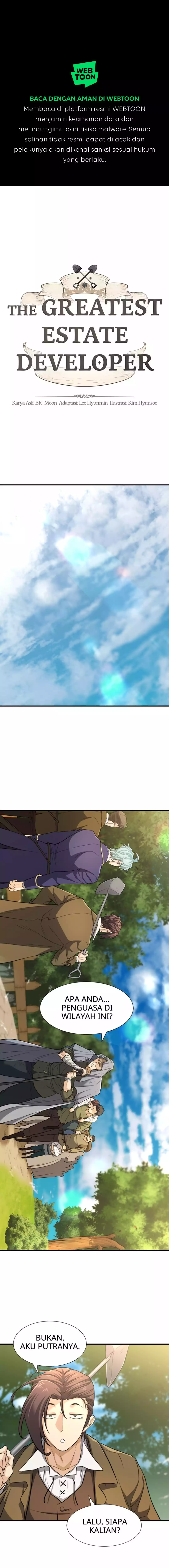 Read The Greatest Estate Developer (ID) Manga Online