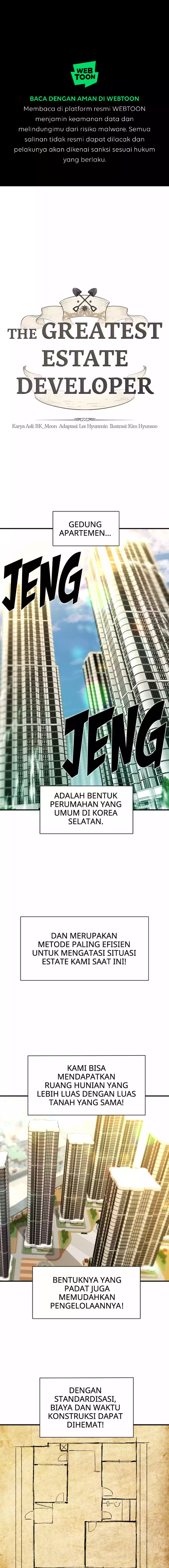 Read The Greatest Estate Developer (ID) Manga Online